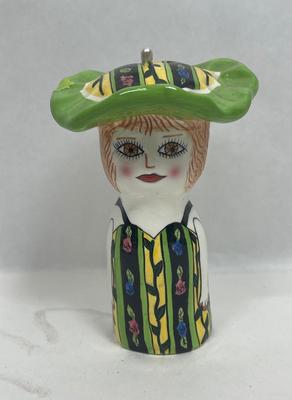 Bellacasa by Ganz Susan Paley Figurine and Hatpin Holder