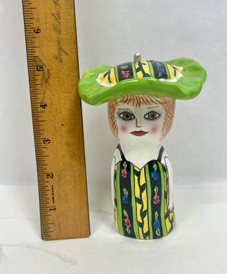Bellacasa by Ganz Susan Paley Figurine and Hatpin Holder