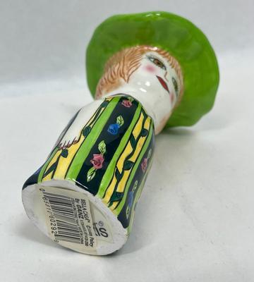 Bellacasa by Ganz Susan Paley Figurine and Hatpin Holder