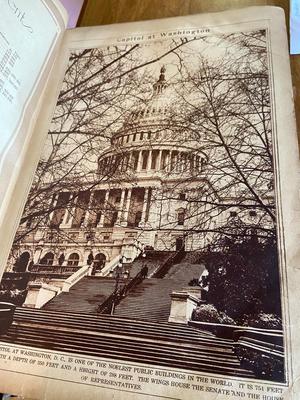 Antique Pictoral Portfolio of the World, Published 1922