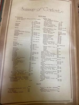 Antique Pictoral Portfolio of the World, Published 1922