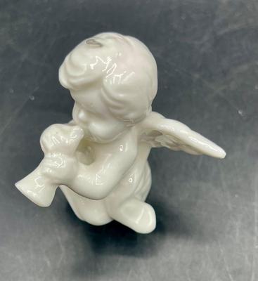 3 Ceramic Angle Figurines