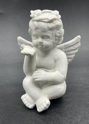 3 Ceramic Angle Figurines