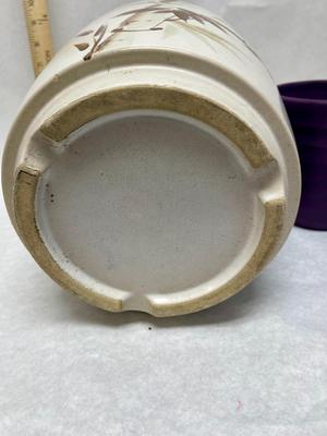 Flower Pot Lot - Ceramic 5 pots