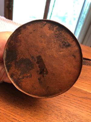 Antique/Vintage Handcrafted Metal Cup