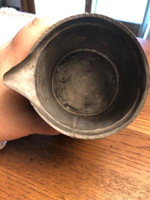 Antique/Vintage Handcrafted Metal Cup