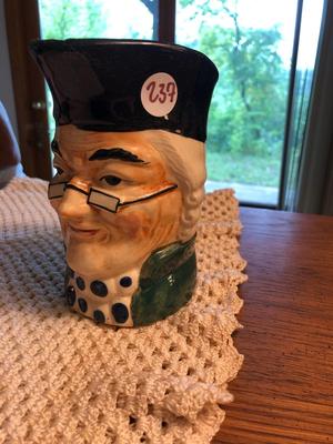 Vintage Benjamin Franklin Creamer Pitcher