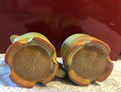 Vintage Frankoma Pottery Creamer and Sugar