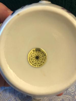 TAKASHI Ornate Teapot, Creamer, and Sugar