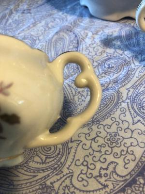 Vintage Moss Rose Tea Set by Ucago Japan