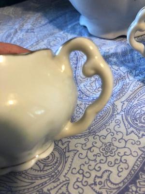 Vintage Moss Rose Tea Set by Ucago Japan