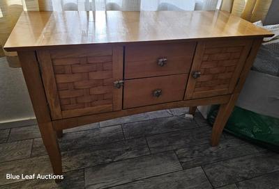 Lot 35: Wood Wall Cabinet