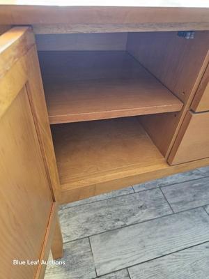 Lot 35: Wood Wall Cabinet