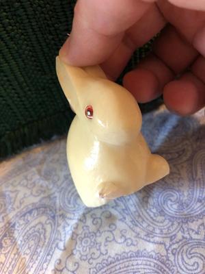 Marble Rabbits from Pisa Italy