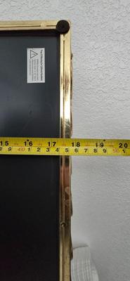 Lot 40: Gold Tone Mirrored Tray