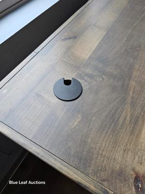Lot 42: Joshua Creek Executive Desk - Grey