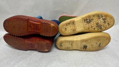 Vintage Russian Style Slipper Boots