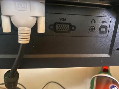 ASUS ProArt Display PA248Q LCD Monitor , Keyboard, Mouse, and Air Duster