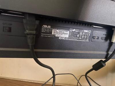 ASUS ProArt Display PA248Q LCD Monitor , Keyboard, Mouse, and Air Duster