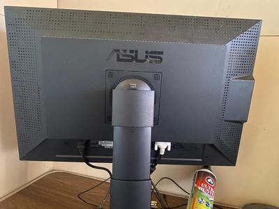 ASUS ProArt Display PA248Q LCD Monitor , Keyboard, Mouse, and Air Duster