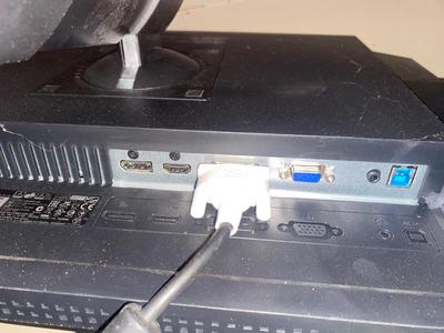 ASUS ProArt Display PA248Q LCD Monitor , Keyboard, Mouse, and Air Duster