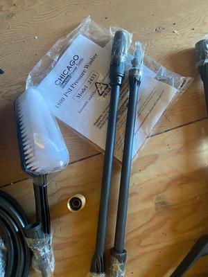 Brand New Chicago Electric 1800psi Pressure Washer Model# 2433
