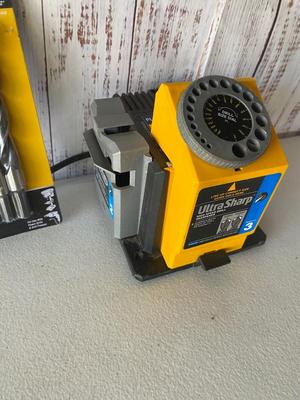 ULTRA SHARP DRILL BIT, KNIFE & SCISSOR SHARPENER AND NEW DRILL BITS!