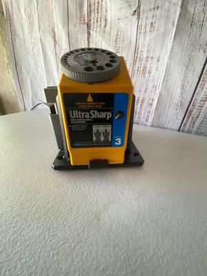 ULTRA SHARP DRILL BIT, KNIFE & SCISSOR SHARPENER AND NEW DRILL BITS!