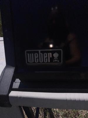 WEBER SILVE PROPANE BBQ GRILL AND ACCESSORIES