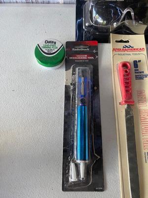 Welled Soldering Iron, Desoldering Tool and Much More!