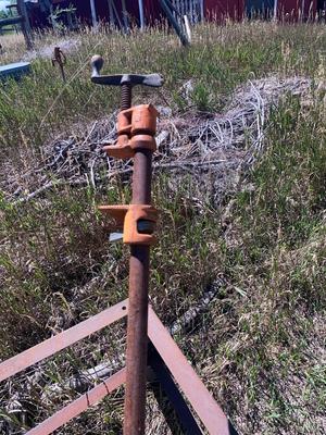 Work Stand Framework and a Decent length Bar Clamp