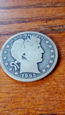 LOT 62 EARLY BARBER HALF DOLLAR