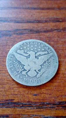 LOT 62 EARLY BARBER HALF DOLLAR