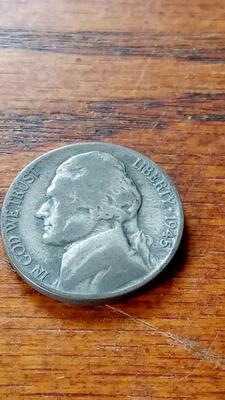 LOT 66 1945-D JEFFERSON NICKEL