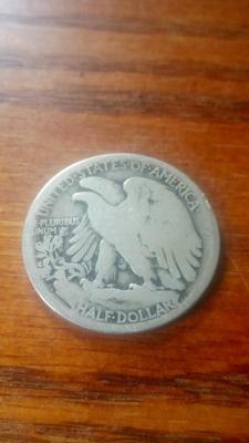 LOT 68 1918-S WALKING LIBERTY HALF DOLLAR