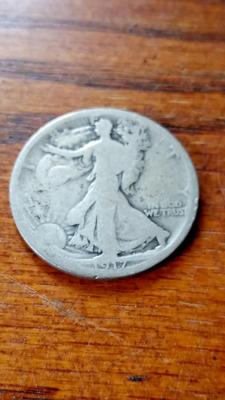 LOT 69 1917-S WALKING LIBERTY HALF DOLLAR