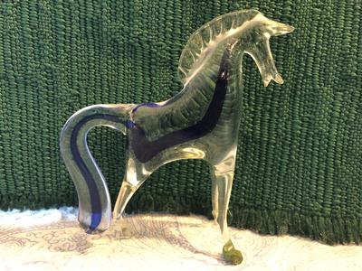 Vintage Murano Venetian Glass Horses | LOT ONE