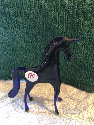 Vintage Murano Venetian Glass Horses | LOT TWO