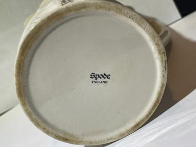 Vintage Copeland Spode Grape Vine Creamer/Syrup Pitcher - Made in England 5" Tall in Good Preowned Condition.