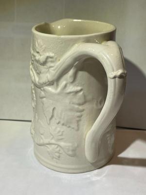 Vintage Copeland Spode Grape Vine Creamer/Syrup Pitcher - Made in England 5" Tall in Good Preowned Condition.
