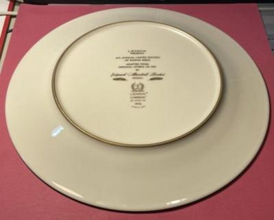 Vintage Cardinal Boehm Birds by Lenox Decorative Collector Plate 10.5" Limited Edition 1976 in VG Condition.