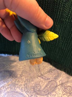 Vintage ANRI and Ferrandiz Bell and Angel Figurines