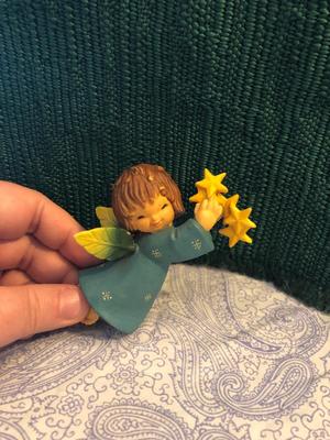 Vintage ANRI and Ferrandiz Bell and Angel Figurines