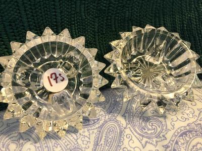 Lenox Crystal Candlestick Pair