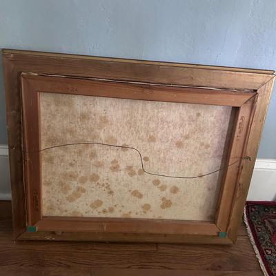 H. Leuschner Original Framed Painting (LR-BB)