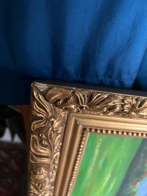 H. Leuschner Original Framed Painting (LR-BB)