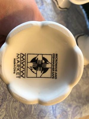 Hotel de Guest Tea Pot, Sugar, and Creamer