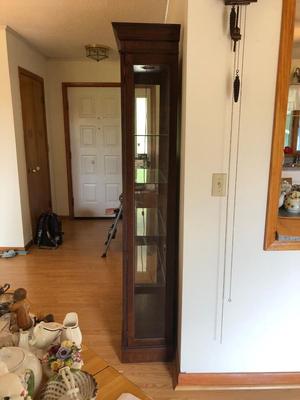 Vintage China Cabinet with Light