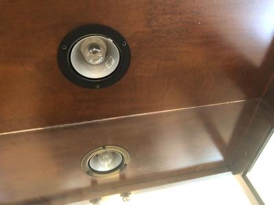 Vintage China Cabinet with Light