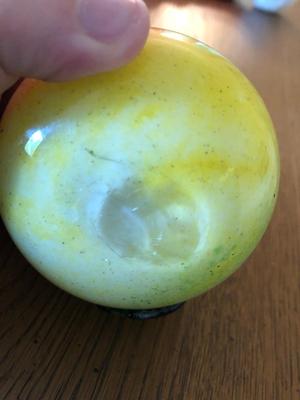 Vintage Art Glass Fruits